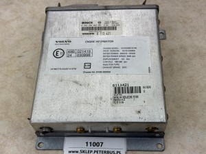Sterownik silnika autobusu VOLVO BOSCH 0 986 282 023, VOLVO 8 113 421, VOLVO B10B