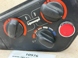 Panel sterowania ogrzewaniem, temperaturą RENAULT ILIADE, 3 pokrętła, SWF S 601.656, ZBE-101 Temecenique