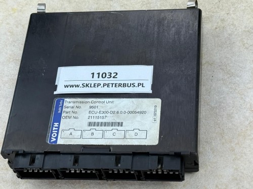 11032, Sterownik skrzyni biegów autobusu VOLVO, VOITH TURBO, Transmission Cotrol Unit nr 9501, TYP ECU-E300-D2.6.0.0-00054920, OEM nr 21115157 (5).jpeg