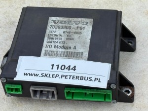 Sterownik VOLVO 70393900-P01 do autobusu, I/O Module A, nr 20919876, nr 900123 R23, VOLVO 8700 