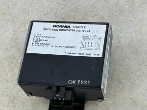 Konwerter przełączający SCANIA 1746312, Switcing converter 24V/12V 4A 