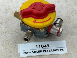 Zawór awaryjnego otwierania drzwi WABCO 9520030320, SCANIA, wraz z pokrętłem 