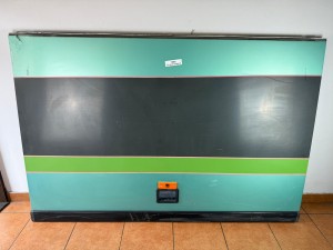 Klapa boczna kufra bagażowego SETRA S315 HD, nr KAESSBOHRER UP-GMSP fibron 2437.0.00, wysokość 109 cm x 165 cm szerokości, z listwą
