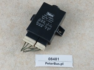 Przekaźnik VALEO TEST LAMPES 24V nr 02640, IRISBUS, KAROSA, RECARO, AXER
