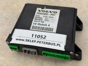 Sterownik VOLVO 70393900-P01 do autobusu, I/O Module A, nr 20919876, nr 900123 R23, VOLVO 8700 