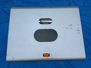 Klapa boczna kufra bagażowego - SYPIALNIA - BOVA Magiq EURO 2, wymiary  szer. 139 cm x 109 cm wysokości 