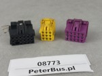 Kostki, złączki, przyłącza do sterownika klimatyzacji, podstacja WABCO 446 196 000 0, MAN ATC UV-CAN
