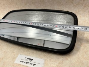 Wkład lusterka autobusowego zewnętrznego mocowanego na stelaż, 36 cm x 18 cm
