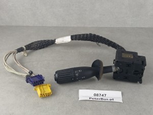 Manetka, przełącznik kierunkowskazów, świateł, klakson RENAULT ILIADE, nr 34418001, nr 5001837501