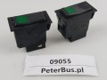 09055, Klawisz, przycisk, włącznik opuszczania, podnoszenia szyby bocznej kierowcy lub podnoszenie i opuszczanie rolety szyby przedniej autobusu BOVA Futura EURO 2, nr 511.059, 6 PINów (5).jpg