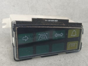 Wyświetlacz deski rozdzielczej SETRA S315 HD, 84 438 669 0001, obudowa nr 88 352 378