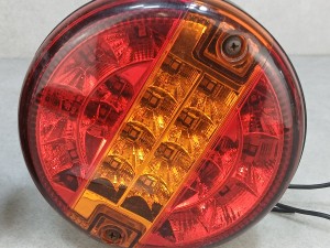 Lampa LED, światło, tył, zespolony kierunkowskaz, okrągła, średnica  135 mm