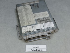 Sterownik silnika MAN, BOSCH 0 281 001 521, VAN HOOL