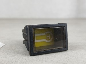 Kontrolka przystanku na żądanie deska rozdzielcza MERCEDES O550 Integro, symbol litera H