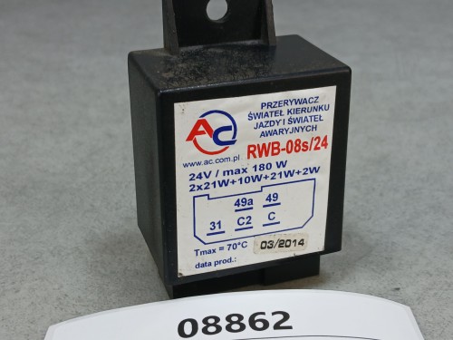 08862, Przerywacz kierunkowskazów, przekaźnik RWB-08s24  (3).jpg