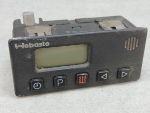 Sterownik, panel sterownia ogrzewaniem postojowym WEBASTO 8EU 007 627-02 , nr 85 339 B