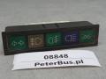 08848, Kontrolki świetlne deski rozdzielczej autobusu, 5 kontrolek DAV, światła, kierunkowskazy, kontrolki informacyjne (3).jpg