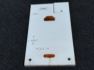 Klapa boczna, serwisowa z wlewem paliwa, Futura FHD EURO 3, wymiary 101,5 cm wysokości x 57,5 cm szerokości, klapka wlewu paliwa 