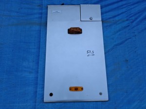 Klapa boczna, serwisowa z wlewem paliwa, Futura FHD EURO 3, wymiary 101,5 cm wysokości x 57,5 cm szerokości, klapka wlewu paliwa 