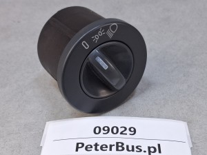 Włącznik, przełącznik świateł MAN REGIO, nr 81.25525.0193, Seuffer nr 1164.008-01, 4 PINY