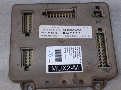08993, Multiplekser, sterownik MUX2-M numer 1364.21010101, Versja 3.1, MAN REGIO, MAN nr 88.25935-6599, KIBES-2, MUX-KN.2, MUX2 (3).jpg
