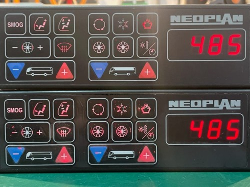 08975, 08975, Panel sterowania klimatyzacją, ogrzewaniem, temperaturą NEOPLAN, BADER 1808.126.01, BADER  0485.2.A01 - GWARANCJA 100% SPRAWNOŚCI  (10).jpeg
