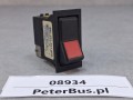 08934, Włącznik, klawisz, przycisk numer HLF 443 851 474 820, czerwone tło, 4 PINy, IRISBUS KAROSA Axer Recreo (4).jpg