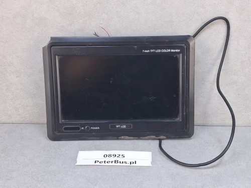 08925, Monitor, wyświetlacz autobusowy TFT color monitor, BOVA Magiq - NIESPRAWNY - uszkodzona matryca (2).jpg
