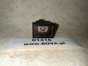 Kontrolka świetlna hamulca ręcznego, pulpit autobusu Mercedes Citaro