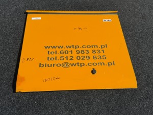 Klapa boczna pod szybą kierowcy SETRA S315 H, szerokość 82,5 x 87,5 cm wysokości 