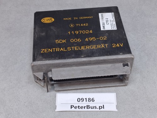 09186, Sterownik świateł HELLA A71442, nr 1197024, nr 5DK 006 495-02, Zentralsteuergerat 24V, DAFBUS 1193888, CTE-2 (2).jpg