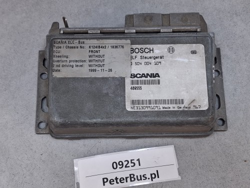 09251, Sterownik silnika SCANIA ECL - Bus, K124 B2x2, 1999 rok, BOSCH 0 504 004 109 (5).jpg