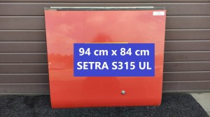 Klapa boczna przy kierowcy, SETRA S 315 UL, 94 cm x 84 cm, 