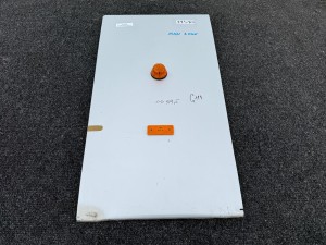 Klapa boczna MAN R07, 3-osiowy, wymiary szerokość 59,5 x 113 cm wysokości
