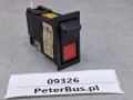 09326, Klawisz, przycisk, włącznik autobusu Karosa, Recreo, Irisbus Axer, HLF numer 443 851 443 820, czerwone tło (5).jpg