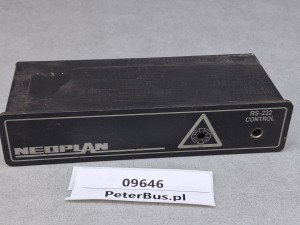 Panel sterowania klimatyzacją, Neoplan N 316 SHD, BADER RS 232 