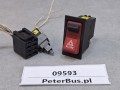 09593, Włącznik, przycisk, klawisz świateł awaryjnych KAROSA HLF nr 443 851 474 822, z napisem HAZARD (5).jpg