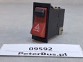 09592, Włącznik, przycisk, klawisz świateł awaryjnych KAROSA HLF nr 443 851 474 822, z napisem HAZARD  (4).jpg