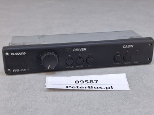 Wzmacniacz audio IRISBUS Karosa AXER, ELSOUND BB-605