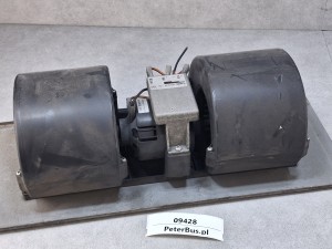 Dmuchawa wentylatora SPAL 006-B46/I-22 24 V, wraz ze sterownikiem obrotów SPAL RESISTOR COD. 4007 