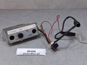 Rozdzielacz mikrofonu autobusu SETRA, BLAUPUNKT T 8458690, nr 7607370010, GWARANCJA 100% sprawności, 24V, sumator mikrofonowy MIC1/MIC2