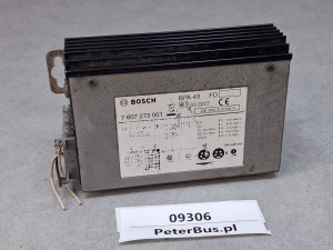 Wzmacniacz autobusowy BLAUPUNKT BPA 49, nr 7 607 273 001, wzmacniacz mikrofonu  autobusowego, GWARANCJA 100% sprawności