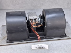 Dmuchawa wentylatora SPAL 006-B46/I-22 24 V, wraz ze sterownikiem obrotów SPAL RESISTOR COD. 4007 