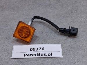 Obrysówka LED,  lampka obrysowa TE 105462, 2 PINy, kwadrat 3,5 cm