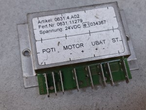 Sterownik dmuchawy nr 0631.4.A02, fert. nr 0631.11279