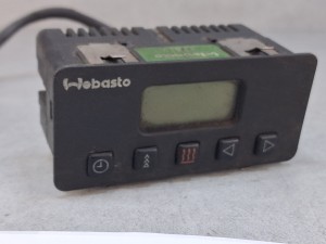 Sterownik, panel sterownia ogrzewaniem postojowym WEBASTO nr  HELLA 6EU-007 427-05, nr 46026A, 24V, 8 PINów