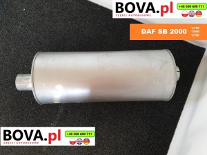 Tłumik do autobusu DAF, model SB 2300, SP 2100, SP 2200 - FABRYCZNIE NOWY 