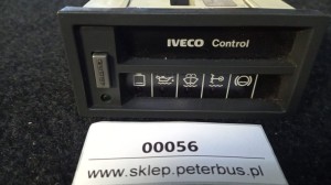 Panel kontrolny Irisbus, IVECO Domino, Noge, VEOLIA BORLETTI
