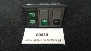 Wskaźnik poziomowania, opuszczania autobusu góra dół, układ pneumatyczny, na poduszkach IRISBUS Domino, IVECO Noge