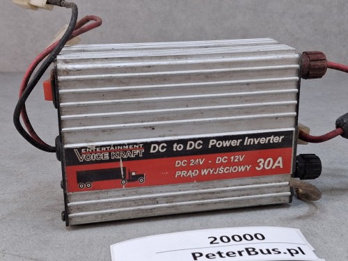 20000, Przetwornica ENTERTAINMENT VOICE KRAFT DC to DC Power Inverter CV-2412, konwerter 24 - 12 V, reduktor napięcia, prąd wyjściowy 30A (6).jpg